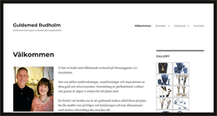 Desktop Screenshot of guldsmedrudholm.com